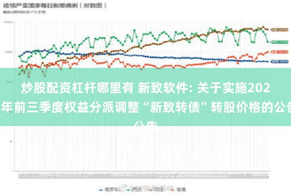 炒股配资杠杆哪里有 新致软件: 关于实施2024年前三季度权益分派调整“新致转债”转股价格的公告